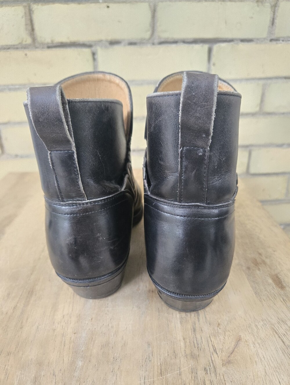 Boulet Western Ankle Boots - Picture 5 of 8